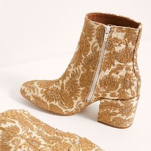 Free People Brocade Nicola Heel Boots